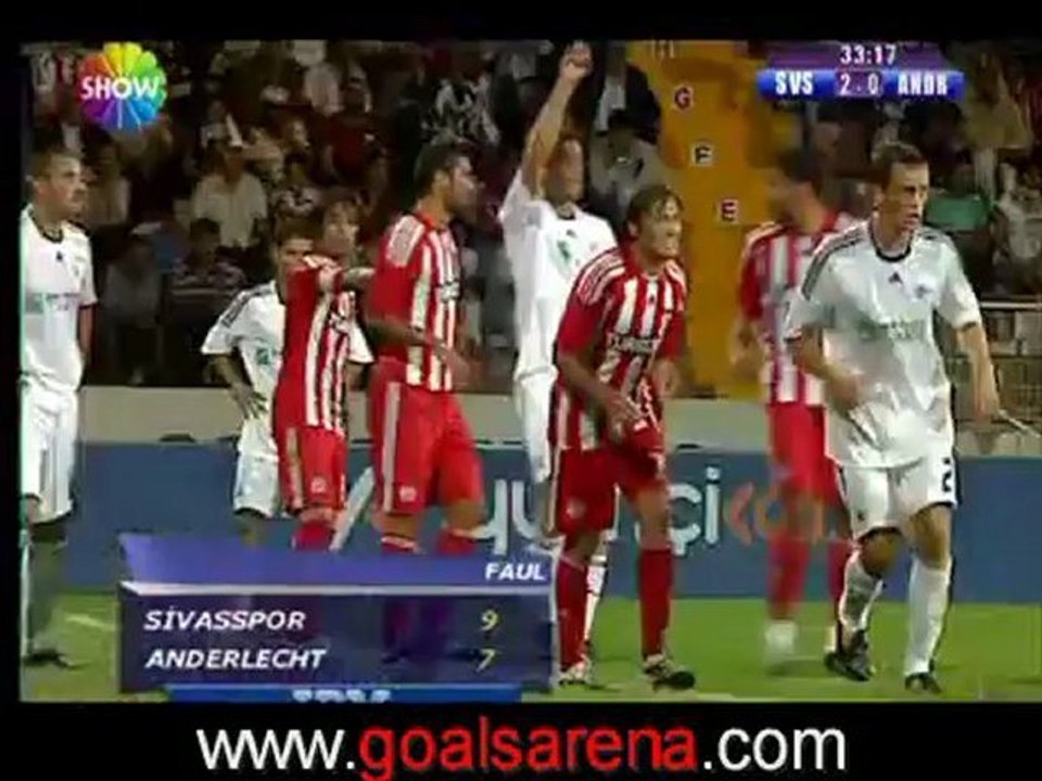 Sivasspor 3 – Anderlecht 1