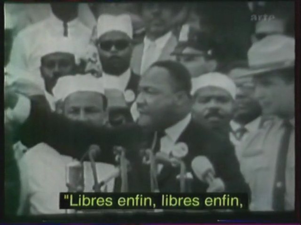 Martin Luther King I have a dream (sous-titres français)