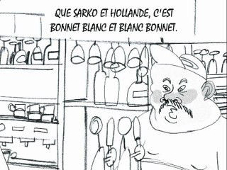 Marine vote blanc - Balto 1er mai
