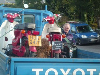 ring of kerry honda 50 run june 2011 ireland