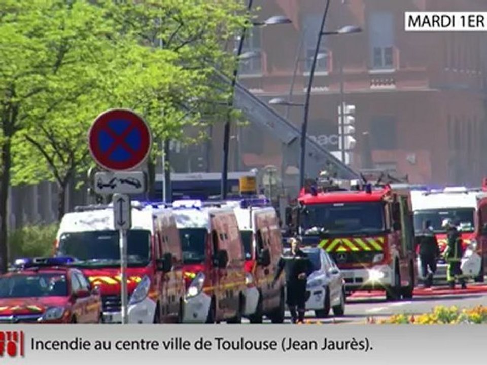 Incendie à Toulouse