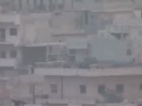 فري برس ريف حلب الأتارب   انتشار القناصة والشبيحة على أسطح المباني وإطلاق النار بشكل عشوائي 1 5 2012 Aleppo