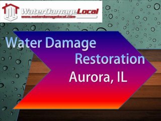 Aurora, IL Water Damage Restoration