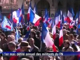 Défilé du Front National à Paris: les militants partagé sur le 2nd tour