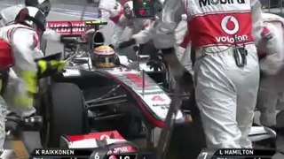 GP Cina | Kimi Hamilton Webber lap 11
