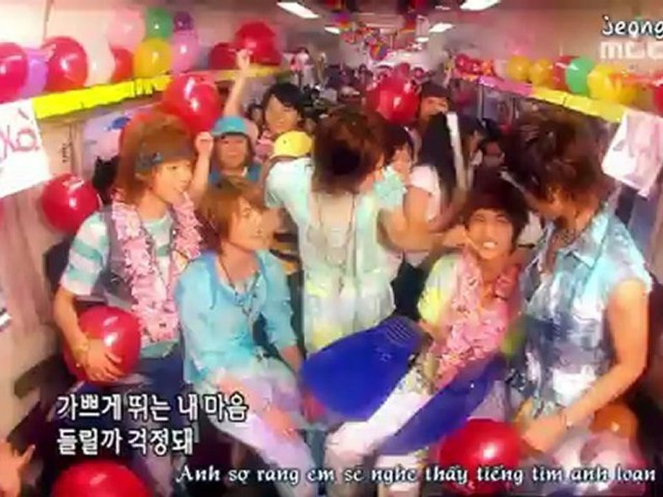 [TVfXQVNs Vietsub + Karaoke] 2005.07.02 MBC Music Camp - Hi Ya Ya (Summer Day)