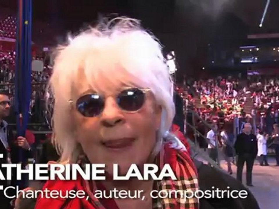 Catherine Lara, chanteuse, auteur, compositrice, soutient François Hollande