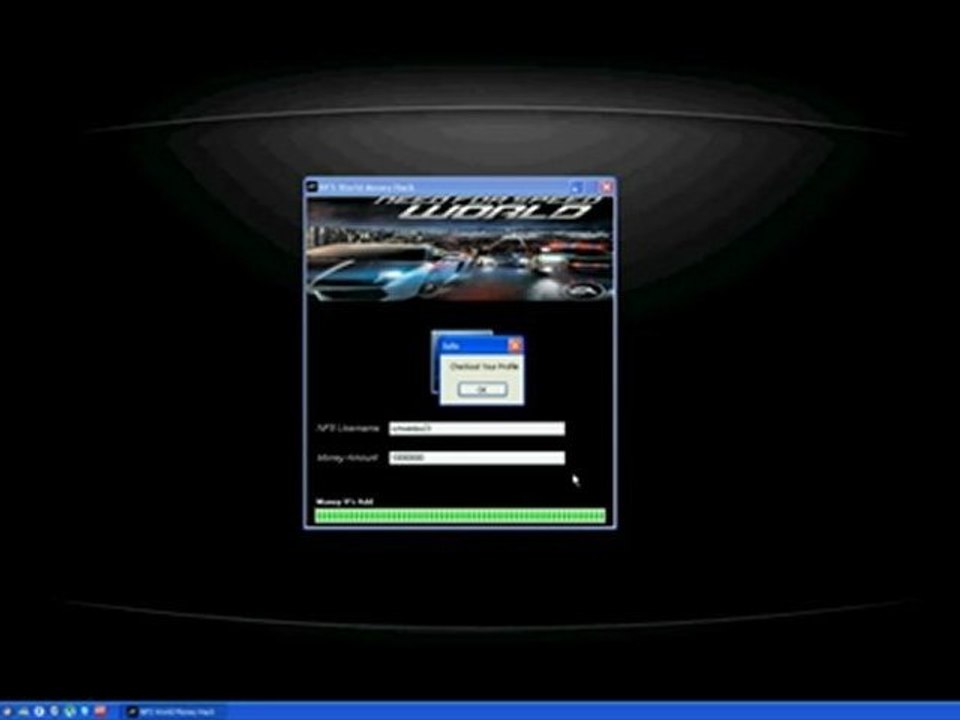 NFS World Money Hack Cheat---FREE Download---May June 2012 Update