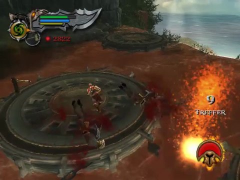 Let's Play God of War II (German) [Blind] Part 23 - Steiniger Minotaurus (mit Stefan89R)