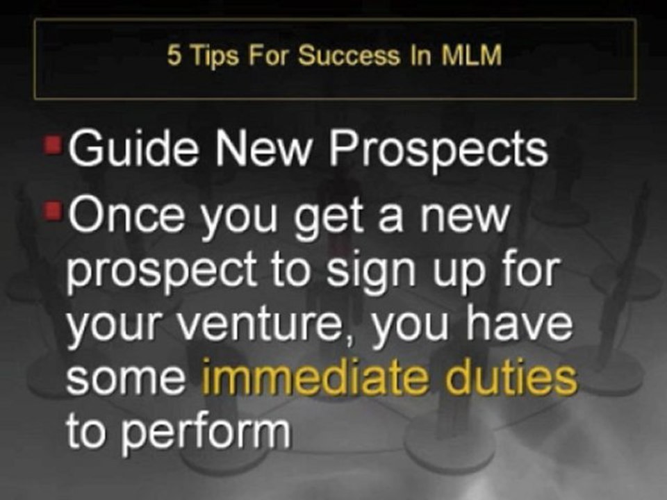 5 Tips For Success In MLM
