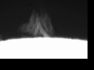 Protubérance du 17 avril 2012