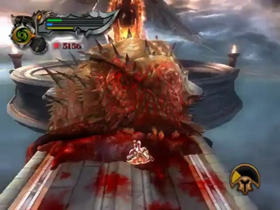 Let's Play God of War II (German) [Blind] Part 52 - Die Krake bekommt dresche