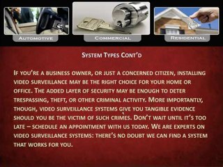 Who is Authorized to Install Video Surveillance