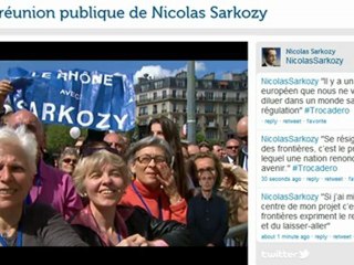 MEETING NICOLAS SARKOZY TROCADERO 1er MAI 2012