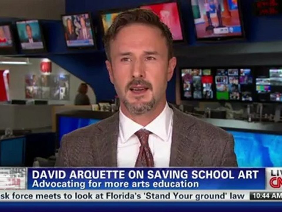 David Arquette on saving the arts