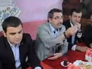 AK PARTİ HEYETİ ŞEHİTLİK SAKİNLERİYLE BULUŞTU