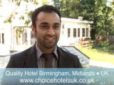 Quality Hotel Birmingham, UK - Explore the Hotel with the General Manager