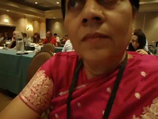 Hari Sharma presenting silica dust adverse effects on brain pathology in ASNTR 2012 on April 27, Clearwater, FL, USA