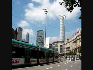 Francfort, Allemagne : tramway (compilation)