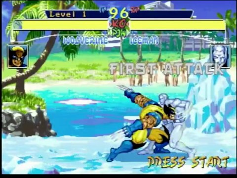 Classic Game Room : X-MEN: CHILDREN OF THE ATOM for Sega Saturn review