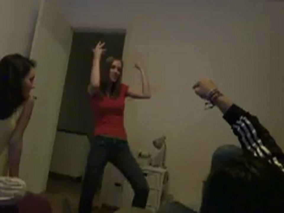 Silvana dancing in Brazil.