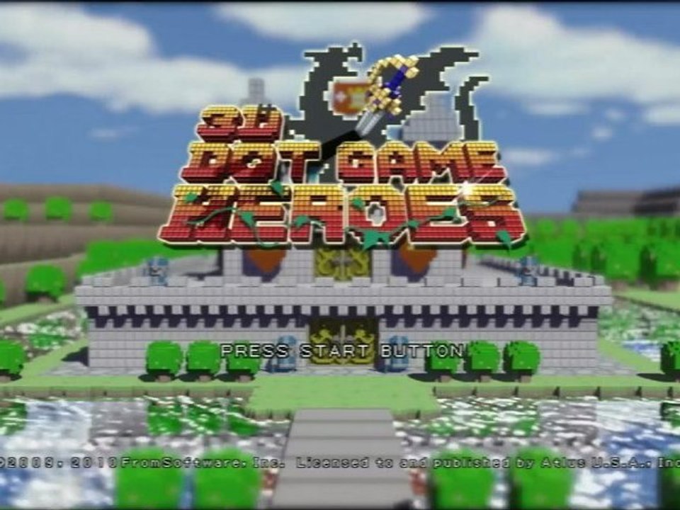 Classic Game Room - 3D DOT GAME HEROES for PS3 review