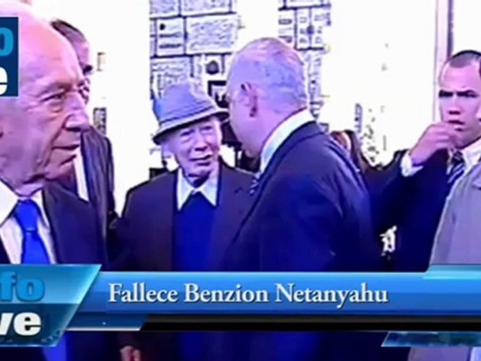 Fallece Benzion Netanyahu