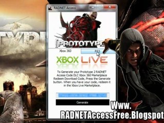 Prototype 2 RADNET Access DLC Free Giveaway