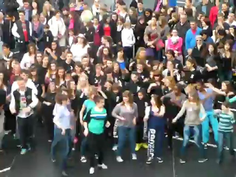 Le flashmob de Moulins - 8 mai 2012