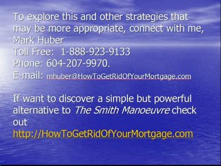 Pay off your mortgage faster with The Smith Manoeuvre