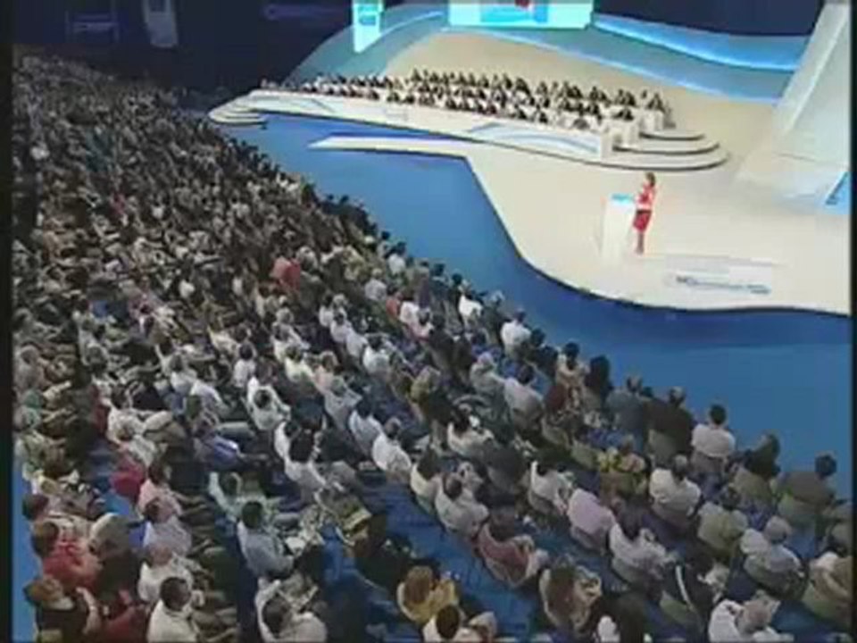 El discurso de Cospedal