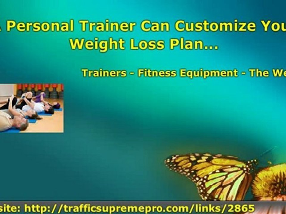 Losing Weight With A Personal Trainer