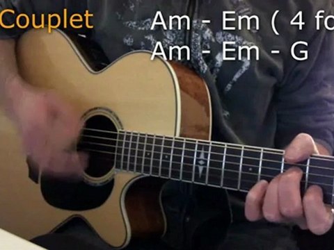 Cours de Guitare - I Follow Rivers ( Lykke Li ) - Facile HD