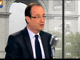 Hollande : "DSK n'a pas à revenir dans la vie politique"