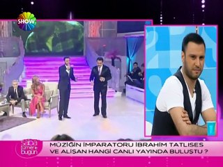 Alişan ve İbrahim Tatlıses canlı yayında ne konuştu