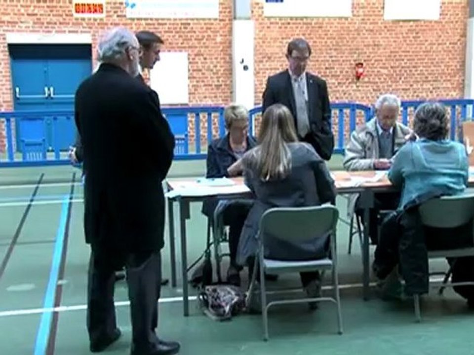 résultat du premier tour des élections présidentielles 2012 au Cateau