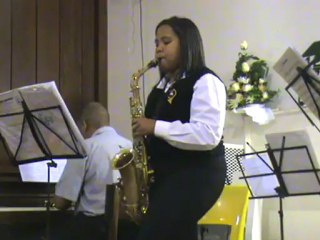 Courtney Esau Alto Sax Solo Salem Jubilate Sunday 2012