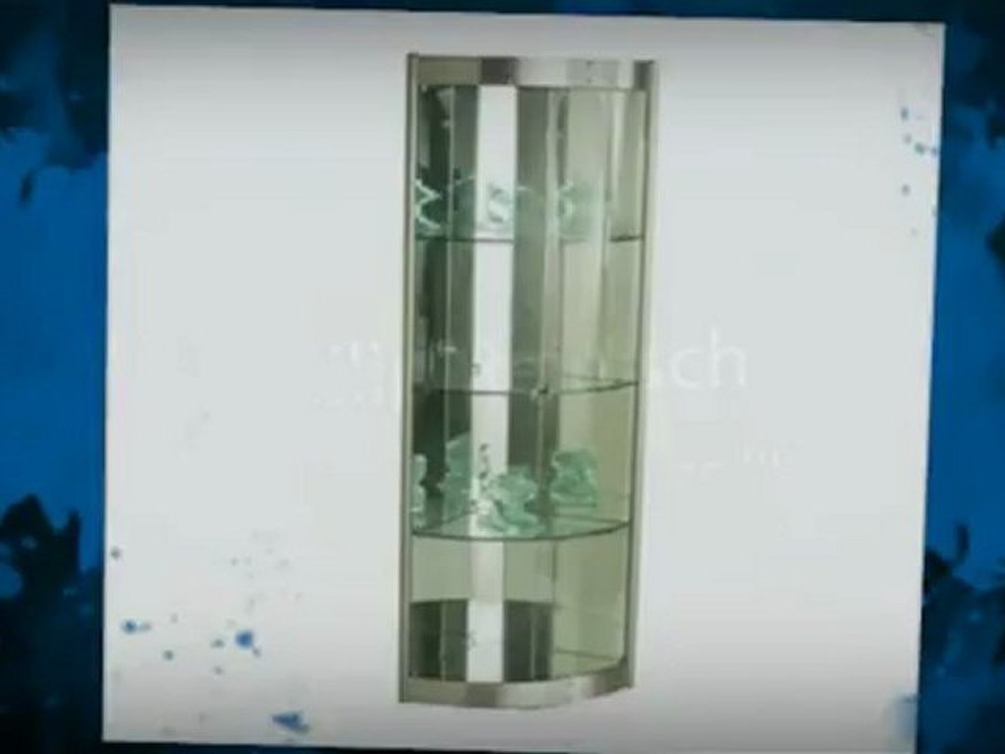 Enhance Your Home With A Lighted Corner Curio Cabinets Video