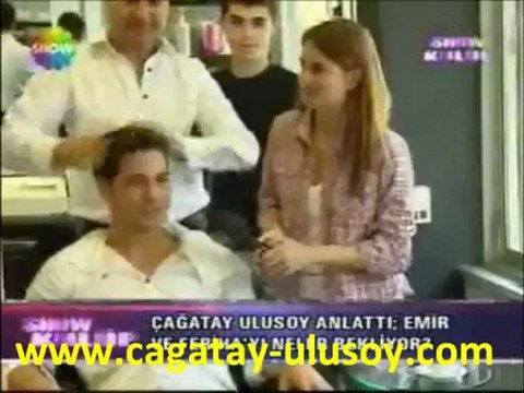 Çağatay Ulusoy Kuaförde - Show Kulüp (01.05.2012) / cagatay-ulusoy.com