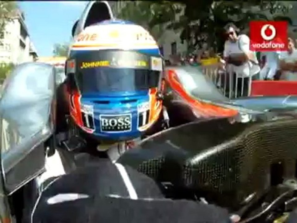 Vodafone Budapest F1 2012 - Jenson Button...