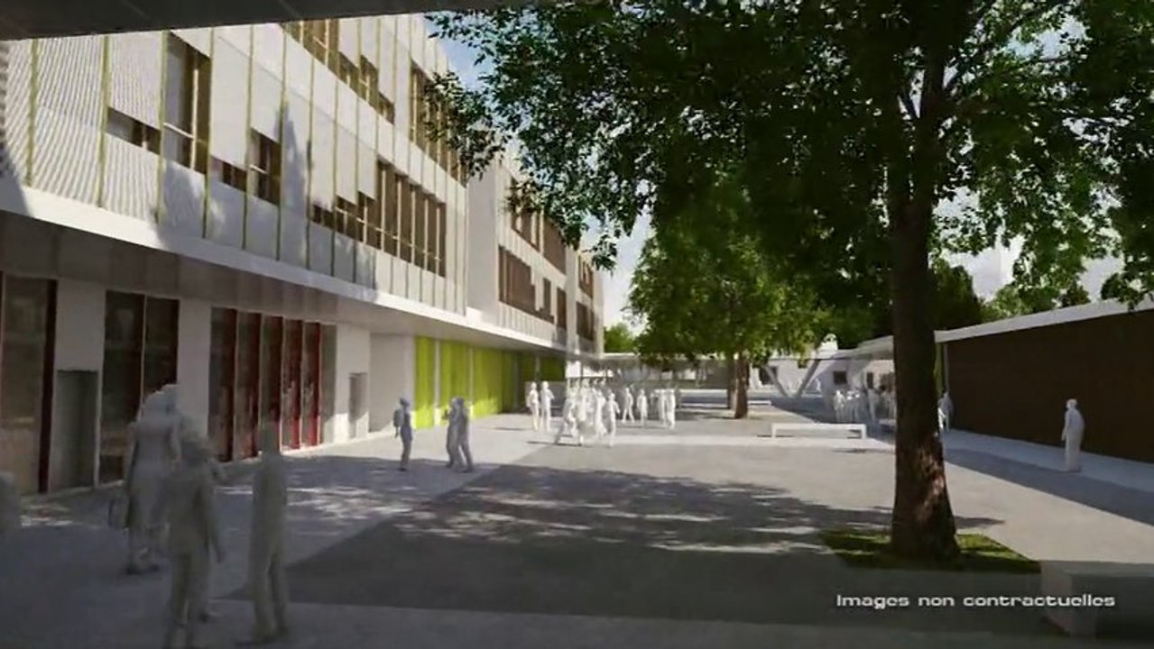 Le futur collège Maurice Thorez de Stains