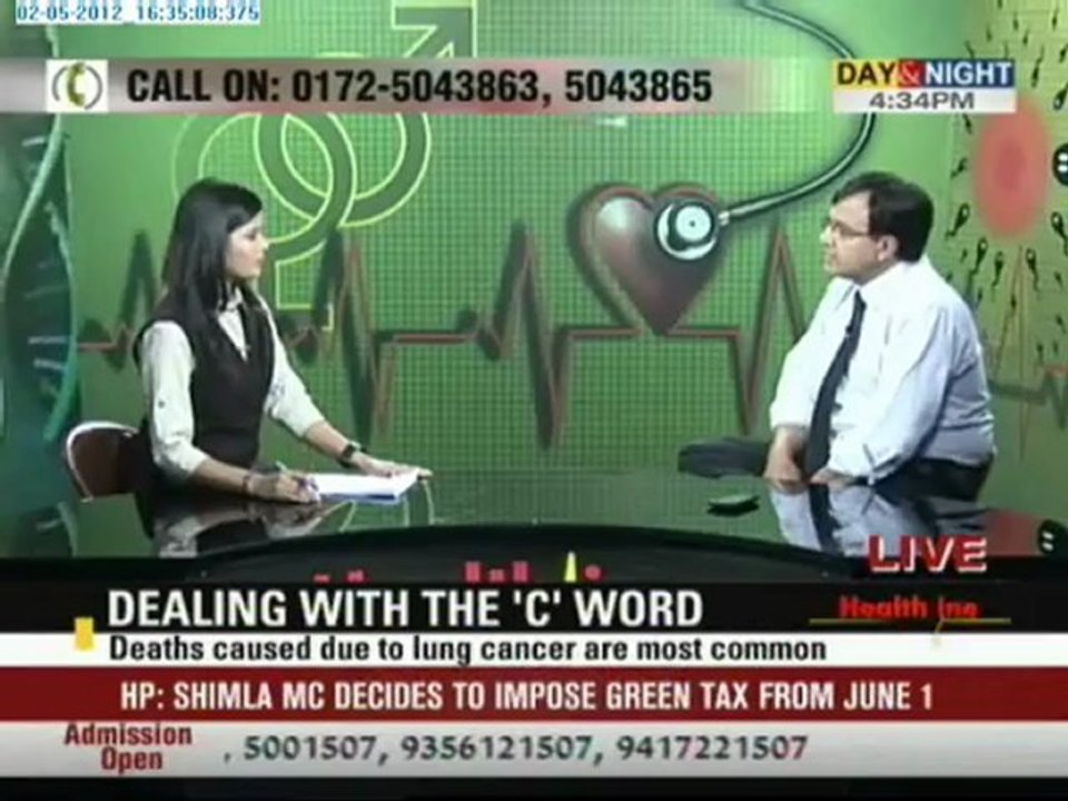 Health Line - Dealing with the 'C' Word - 02 May 2012 - Part 1