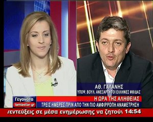 Ο Αθ. Γαλάνης στο STAR Κεντρικής Ελλάδας