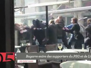 Top 5 : de la bagarre entre les supporters de Lille et du PSG au nouveau clip de Rihanna