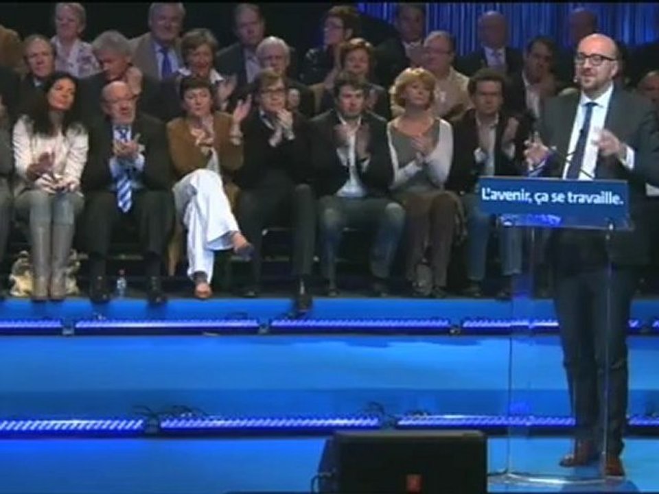 Discours intégral de Charles Michel, président du MR, lors du 1er mai 2012 à Jodoigne