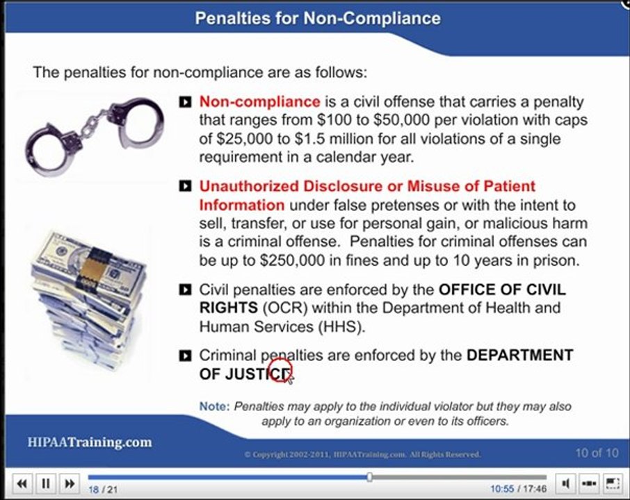 HIPAA Awareness Training For Healthcare Providers Demo, HIPAA Training Video