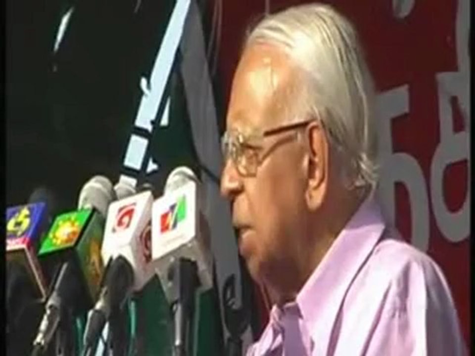 TNA leader R. Sampathan