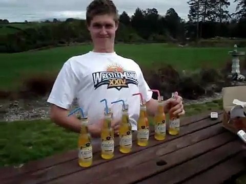 Boire 6 bouteilles de vodka cruiser