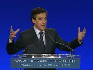 Le second tour : celui du choix, Fillon à Châteauroux