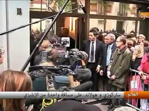 ساركوزي و هولاند..على مسافة واحدة من الإيليزي